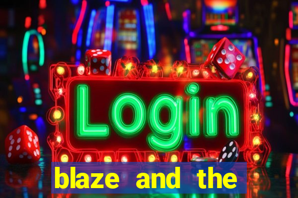 blaze and the monster machines logo font